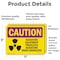 Signmission Radiation & Laser Sign, 5 in H x 7 in W, Vinyl Decal, Rectangle OS-2PACK-CR-D-57-L-10202 - alternate 6